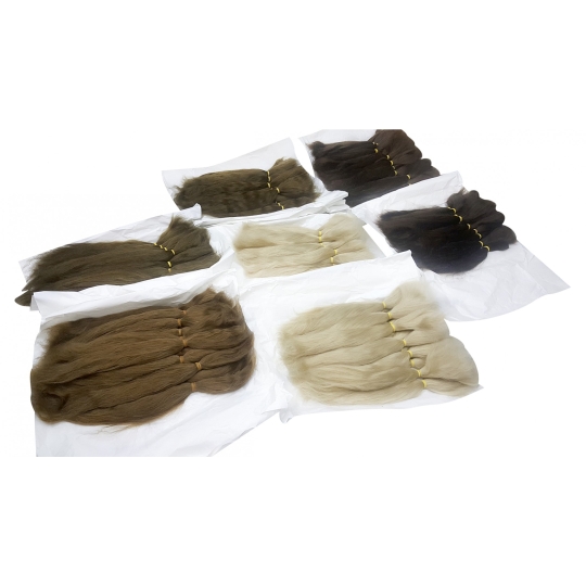 Индийска коса на сноп  (bulk hair)